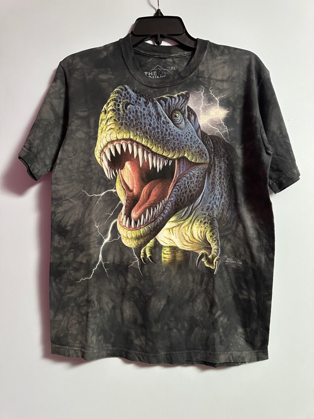 The Mountain Black & Yellow T-Rex Graphic Tee